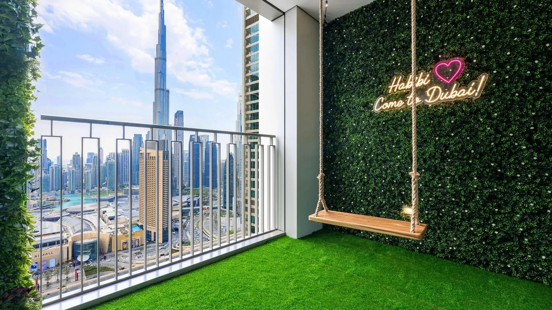 Amazing Patio Experience - Best Burj Khalifa View Dubai